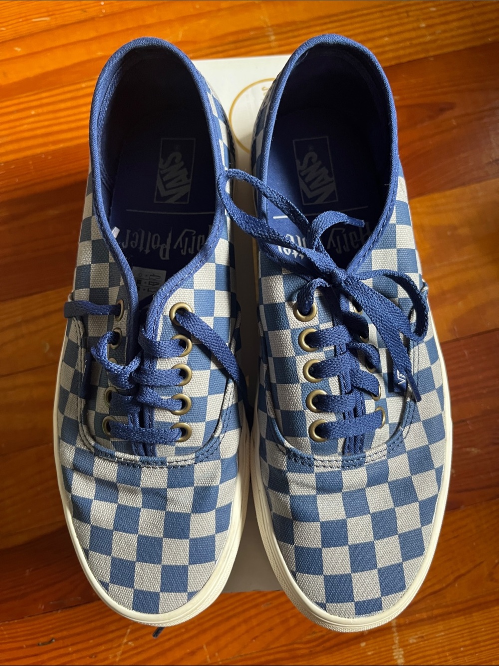 Vans Harry Potter Ravenclaw Authentic lace up checkerboard Sneakers